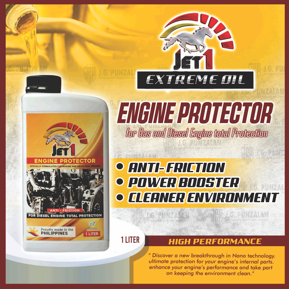 1 Liter - Jet 1 Extreme Oil Engine Protector