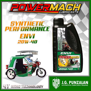 PowerMach ENVI Synthetic Performance 20w-40 (1 Liter)